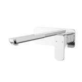 Eden  Round Cornered Rectangle Handle Bath Mixer Lead Free Chrome