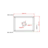 Chelsea Fireclay farmhouse sink 600*451*253mm (FCCT600GW/MB) — detail 6