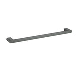 Flores Towel Rail Single Gunmetal 600mm Gun Metal