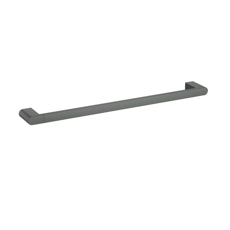 Flores Towel Rail Single Gunmetal 600mm Gun Metal