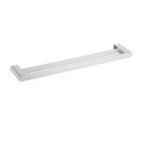 Flores Towel Rail Double Chrome 600mm Chrome