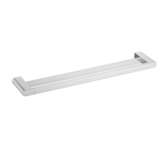 Flores Towel Rail Double Chrome 600mm Chrome