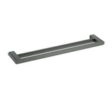 Flores Towel Rail Double Gunmetal 600mm Gun Metal