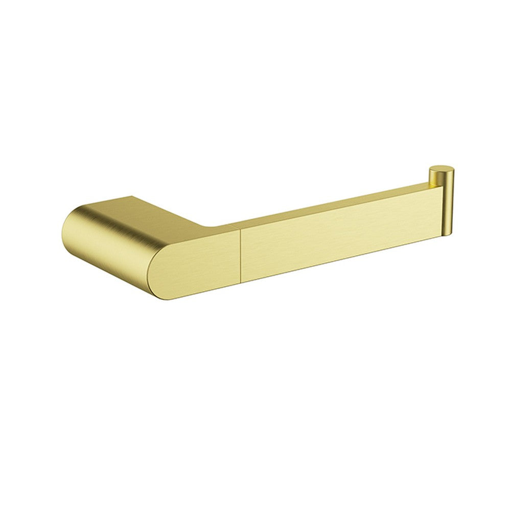 Flores Toilet Roll Holder Brushed Gold Brushed Gold