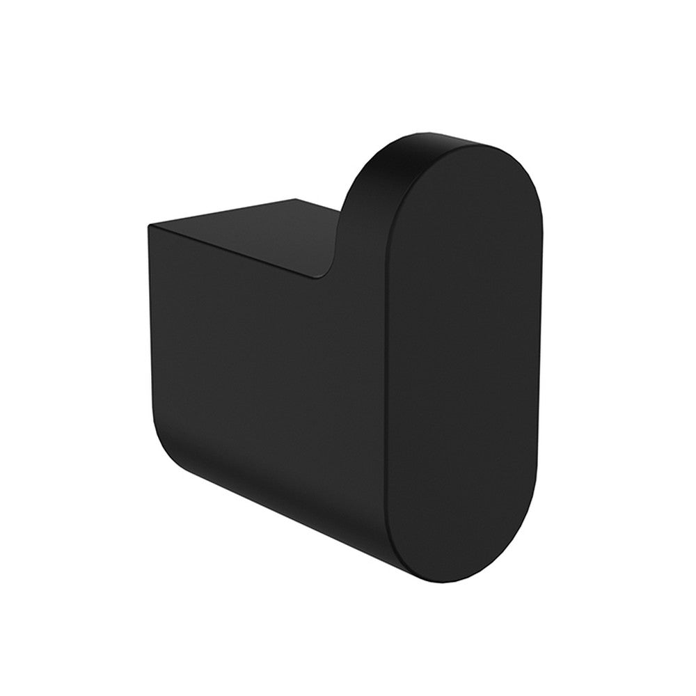 Flores Robe Hook Matt Black Matt Black