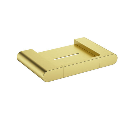 Flores Soap Dish Metal Brushed Gold Brushed Gold