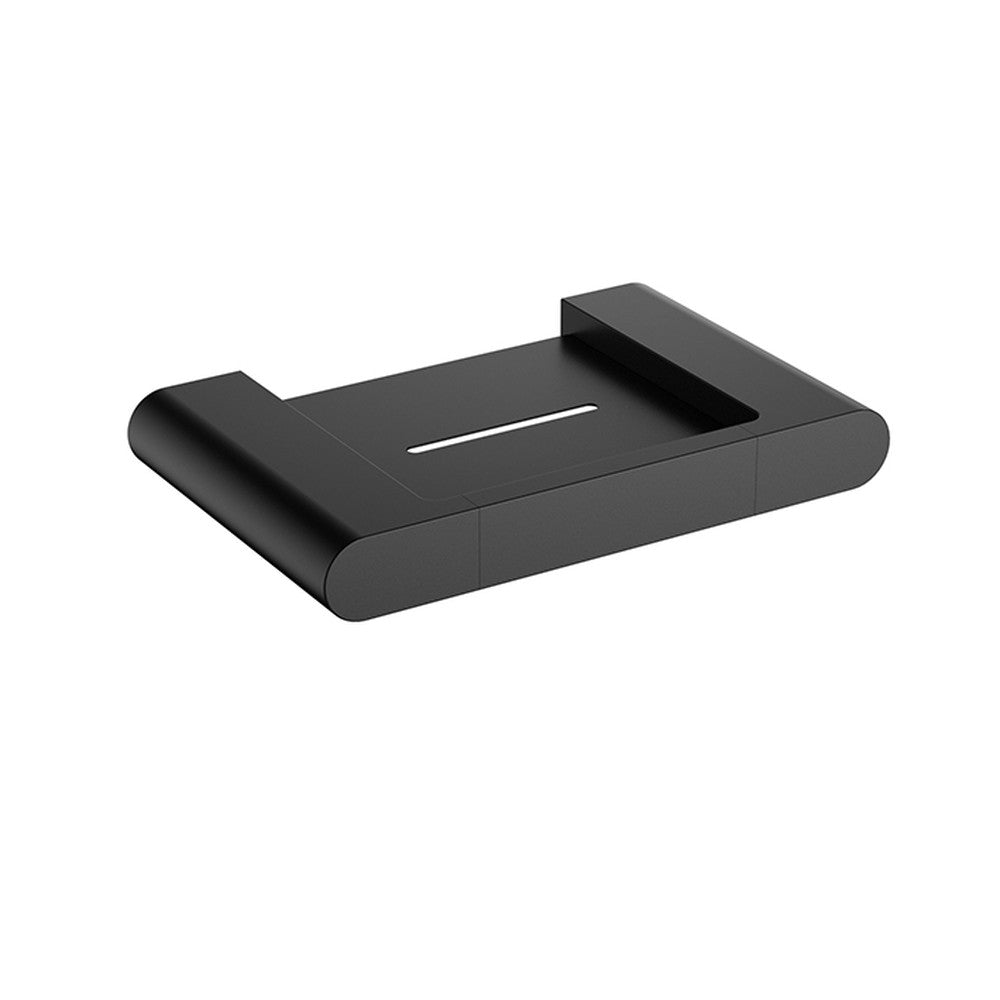 Flores Soap Dish Metal Matt Black Matt Black