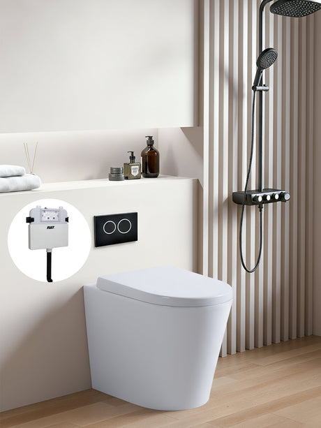 Avery R&amp;T In Wall Floor Toilet Suite G30032/G3005+ KDK102