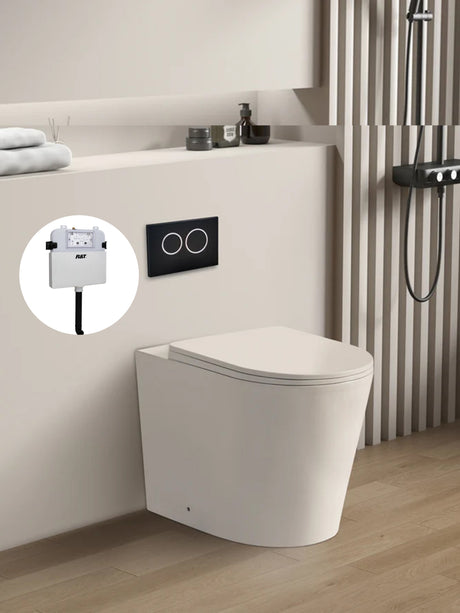 Avis R&amp;T inwall floor toilet suite G30032/G3005+KDK102R