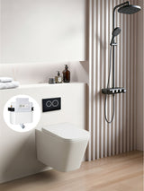 Qubist  R&amp;T inwall floor toilet suite G30032/G3005+ KDK103