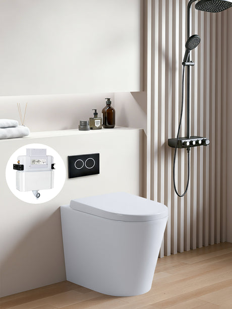 Avery R&amp;T In Wall Floor Toilet Suite G30032/G3005+ KDK102 — detail 2