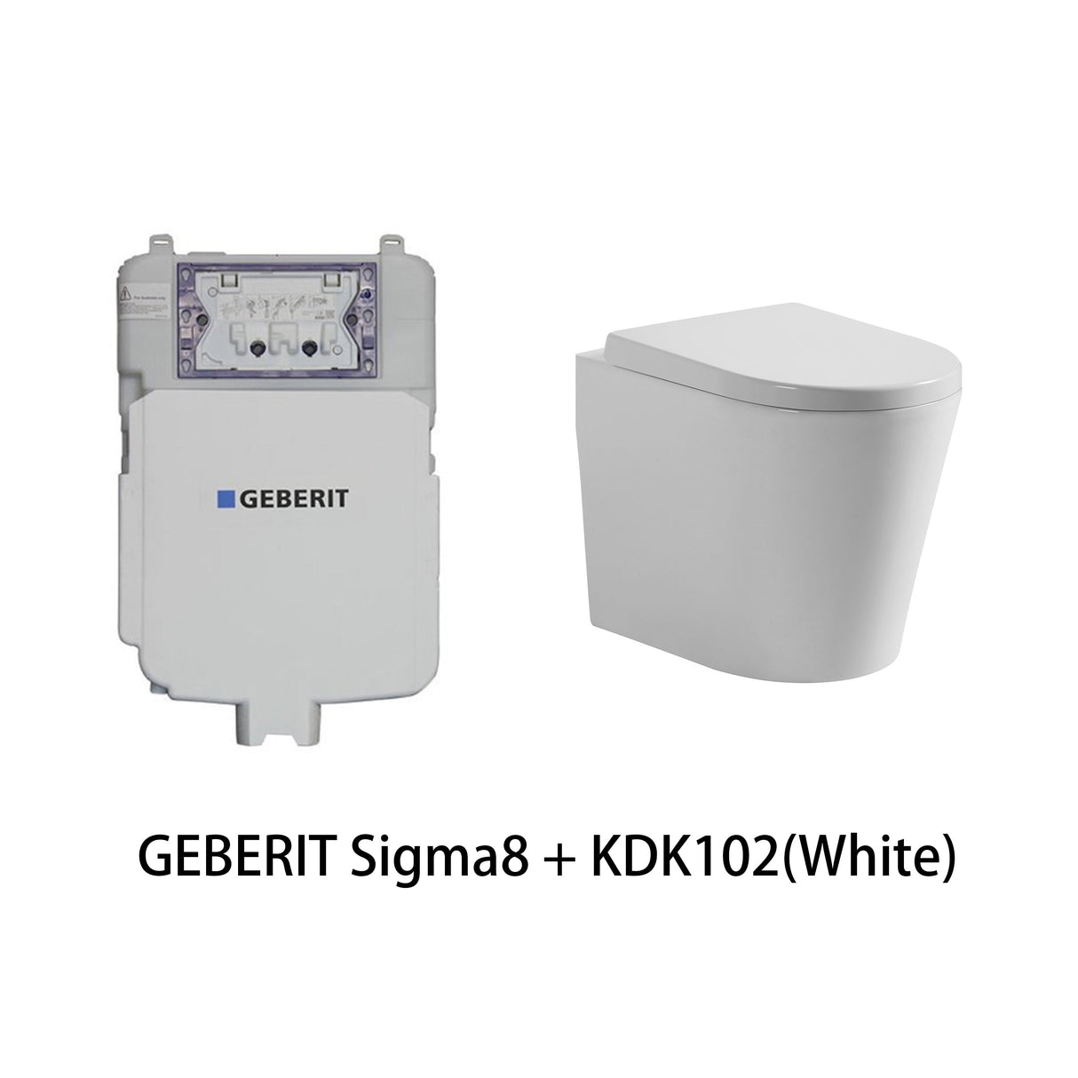 Avery Geberit In Wall Floor Toilet Suite (Sigma8/Kappa + KDK102) — detail 2