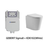Avery Geberit In Wall Floor Toilet Suite (Sigma8/Kappa + KDK102) — detail 2