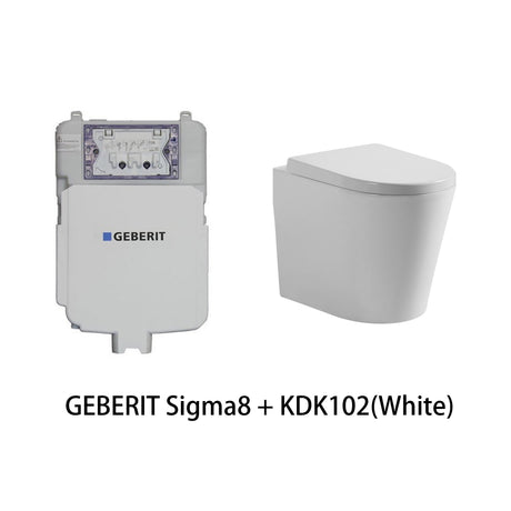 Avery Geberit In Wall Floor Toilet Suite (Sigma8/Kappa + KDK102) — detail 2