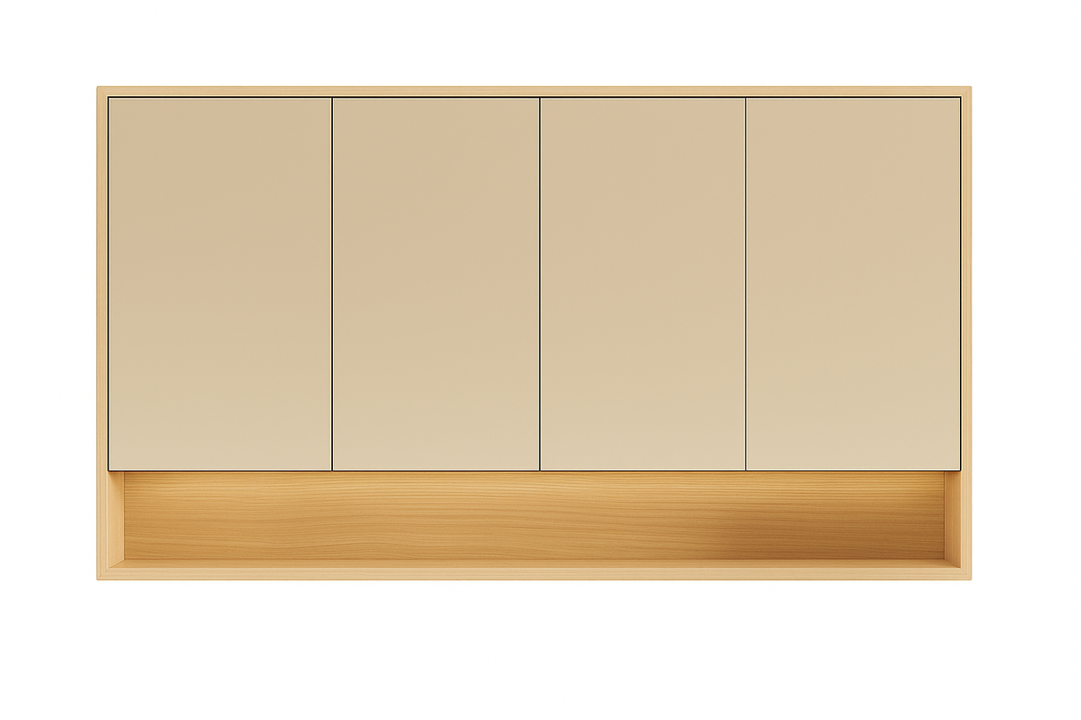 Gallio Shaving Cabinet 600/750/900/1200/1500 GALSV600/750/900/1200/1500-CO/PO — detail 6