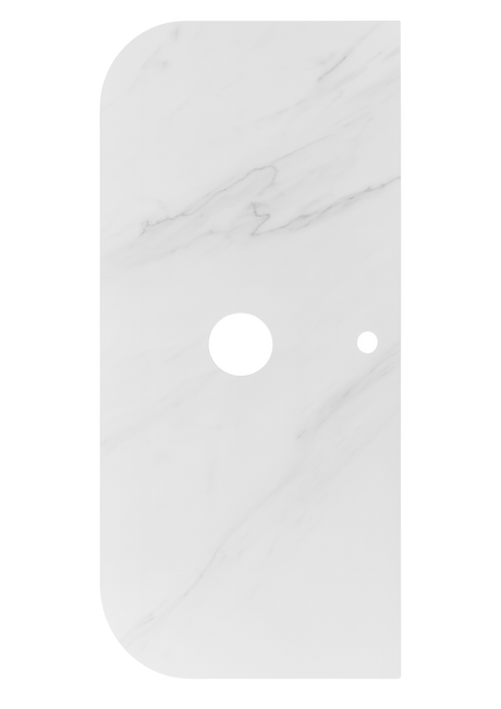 VITO Silica-Free Artificial Quartz Top- Curve 600*505*20mm — detail 3