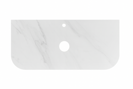 VITO Silica-Free Artificial Quartz Top- Curve 600*505*20mm — detail 2
