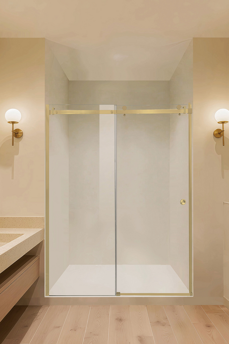 Glass Package A - Frameless Single Sliding Shower Door WTW-GLASS — detail 4