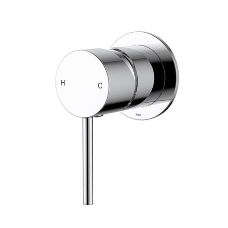 Hali Wall Mixer 60mm Cover Plate Chrome Chrome