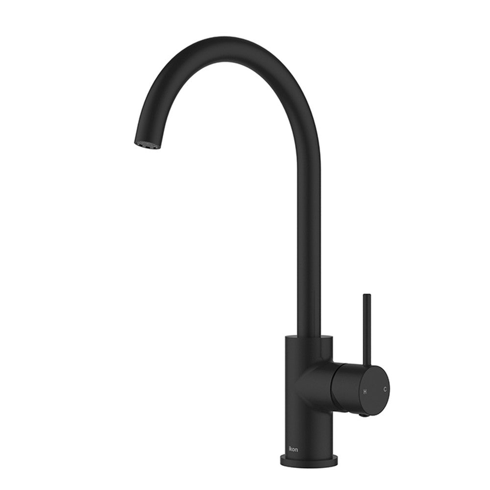 IKON-Hali Sink Mixer Matt Black Lead Free Matt Black