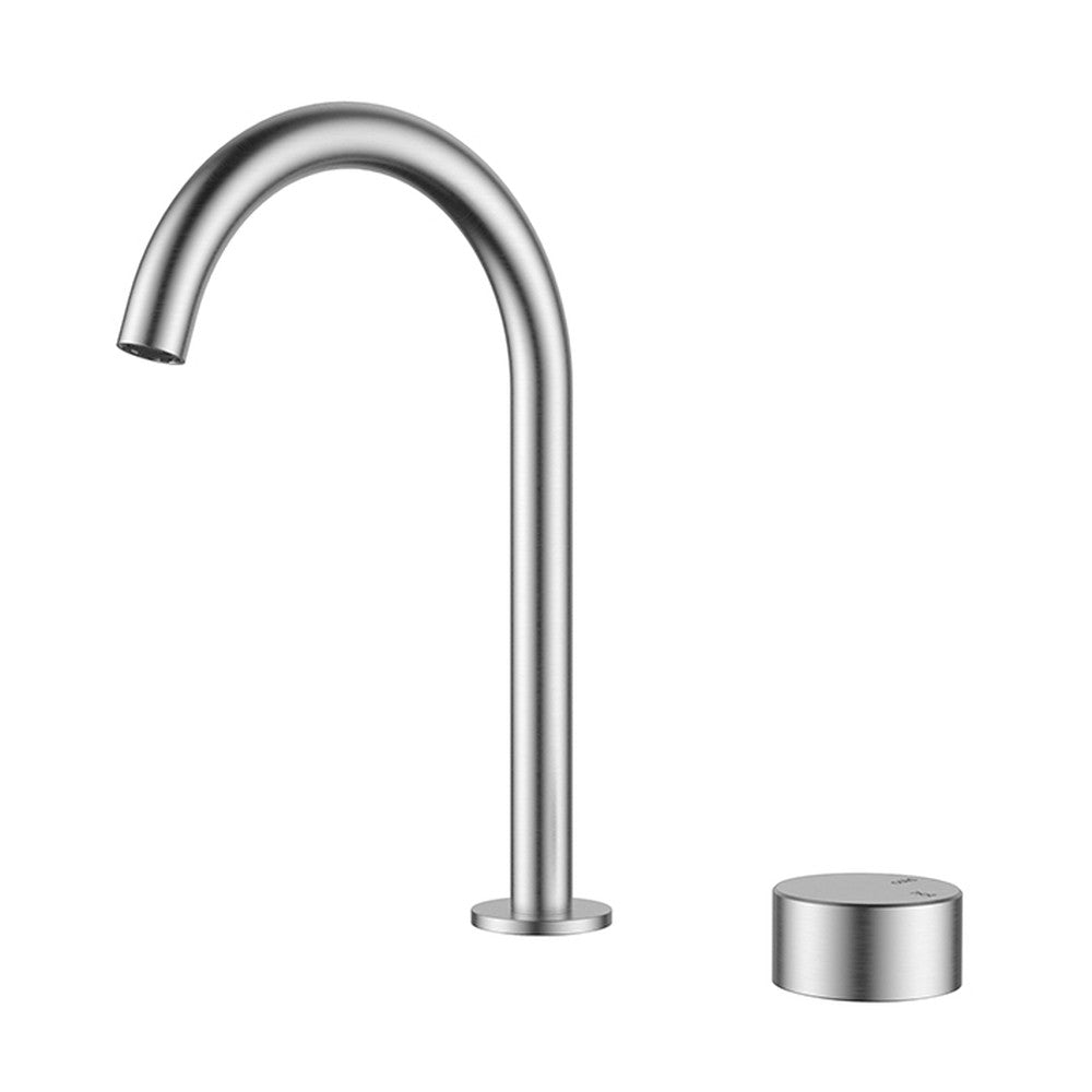 Hali Hop Basin Mixer Brushed Nickel Brushed Nickel