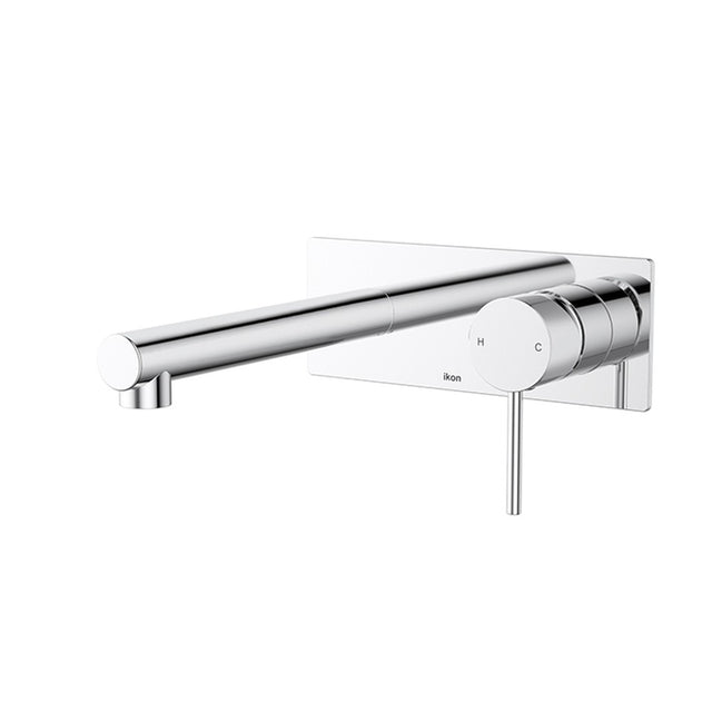 IKON-Hali Wall Basin Mixer   Lead Free Chrome