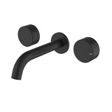 Hali 1/4 Turn C/D Wall Basin Set Matt Black Matt Black