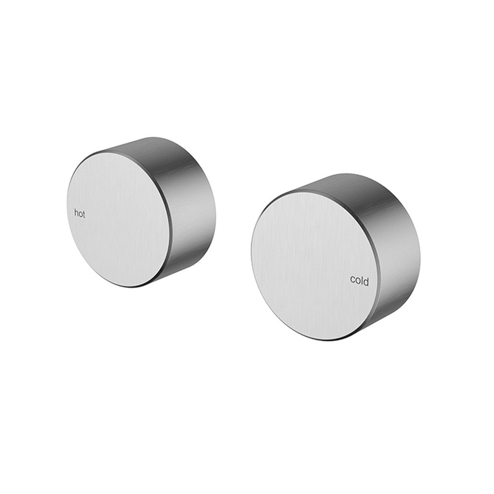 Hali 1/4 Turn C/D Wall Top Assembly  Brushed Nickel Brushed Nickel