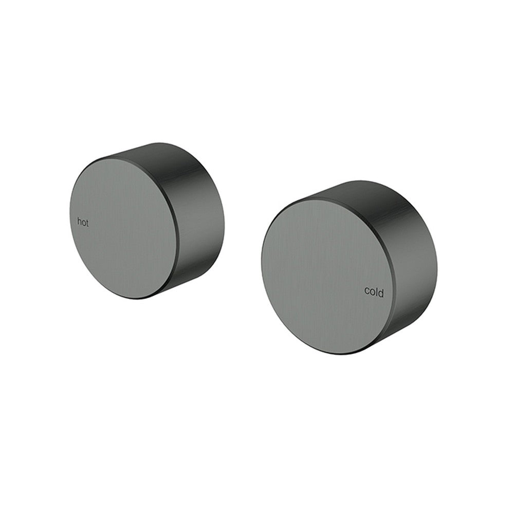 Hali 1/4 Turn C/D Wall Top Assembly  Gun Metal Gun Metal