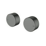 Hali 1/4 Turn C/D Wall Top Assembly  Gun Metal Gun Metal