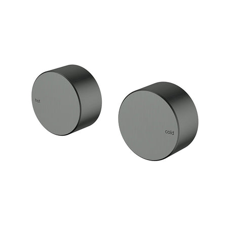 Hali 1/4 Turn C/D Wall Top Assembly  Gun Metal Gun Metal
