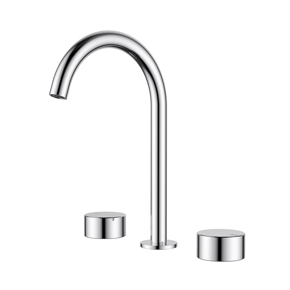 Hali 1/4 Turn C/D  Basin Set Chrome Chrome