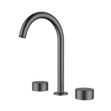 Hali 1/4 Turn C/D Basin Set  Gun Metal Gun Metal