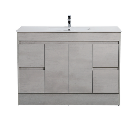 Nova Free-Standing Plywood Vanity with Kickboard NC124KB