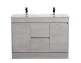 Nova Free-Standing Plywood Vanity with Kickboard NC124DKB