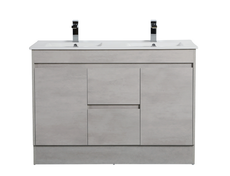 Nova Free-Standing Plywood Vanity with Kickboard NC124DKB