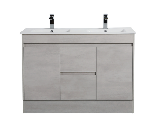 Nova Free-Standing Plywood Vanity with Kickboard NC124DKB