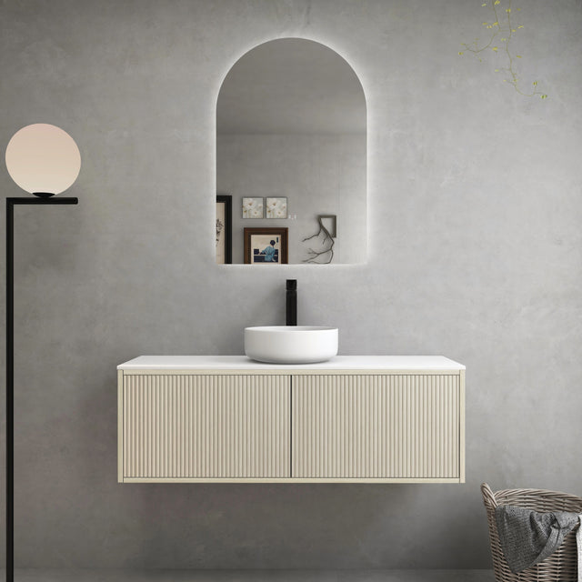 Bellevue Wall-Hung PVC Fluted Vanity Bellevue K123LW