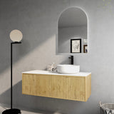 Bellevue Wall-Hung PVC Fluted Vanity K125LW — detail 2