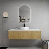 Bellevue Wall-Hung PVC Fluted Vanity K155W