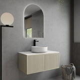 Bellevue Wall-Hung PVC Fluted Vanity K93LW — detail 2