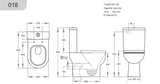 Bela KDK018 Skew Toilet Suite — detail 2
