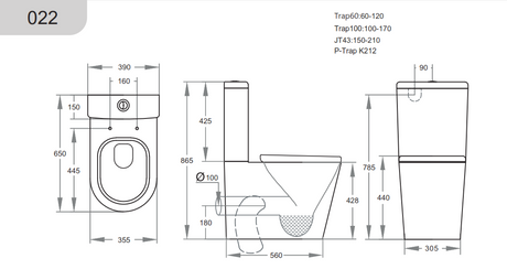 Livis KDK022 Rimless Toilet Suite — detail 5