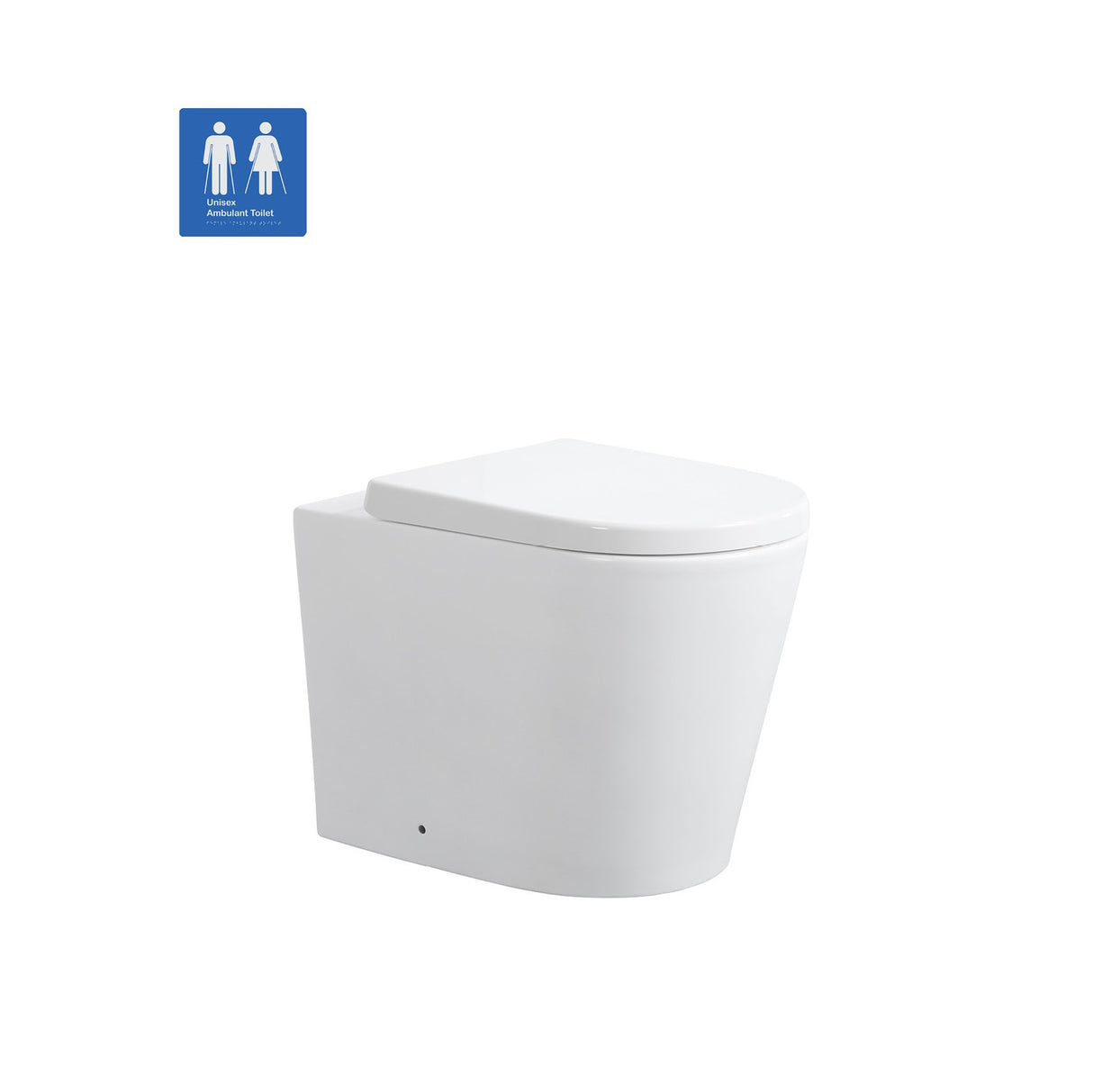 KDK102HR Avis Rimless Extra Height Wall Faced Floor Pan — detail 2