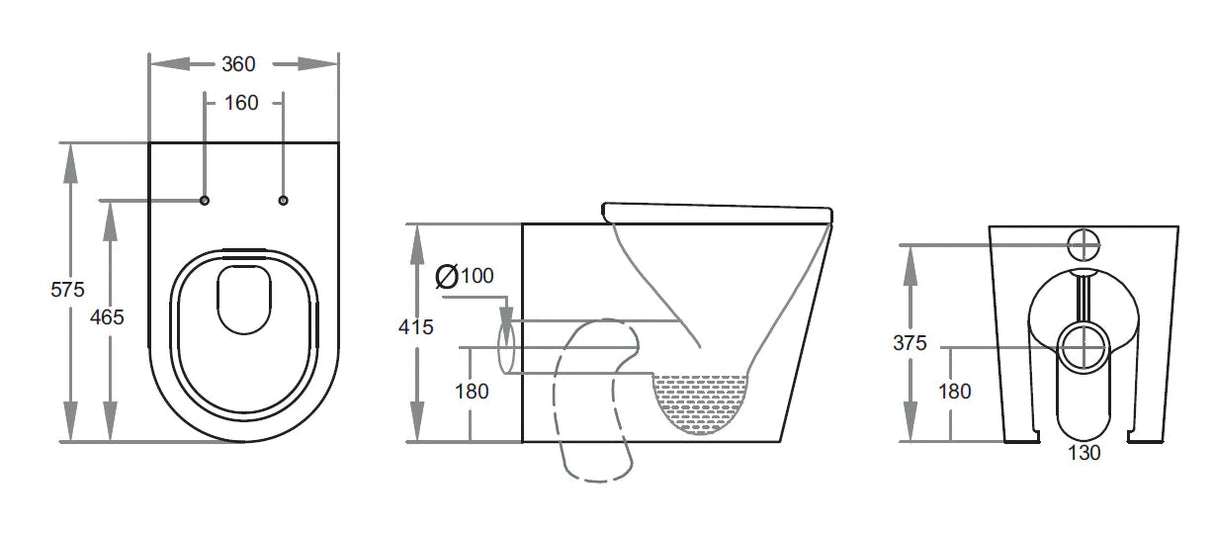 Avis R&amp;T inwall floor toilet suite G30032/G3005+KDK102R — detail 7