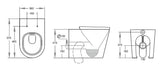 Avis R&amp;T inwall floor toilet suite G30032/G3005+KDK102R — detail 7