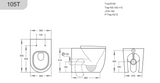 KDK105T  Veda Wall Faced Floor Pan — detail 3