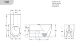 KDK106  Asta Care Wall Faced Floor Pan — detail 3