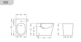 KDK202  Avery BTW Bidet — detail 2