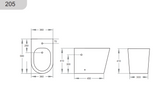 KDK205  Veda BTW Bidet — detail 2